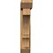 Ekena Millwork Balboa Slat Rough Sawn Bracket w/ Offset Brace, Western Red Cedar, 6"W x 26"D x 30"H BKT0604X26X30BOA06RWR - alternate 3